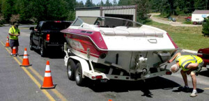 All watercraft are inspected at inspection stations located near state entry points.